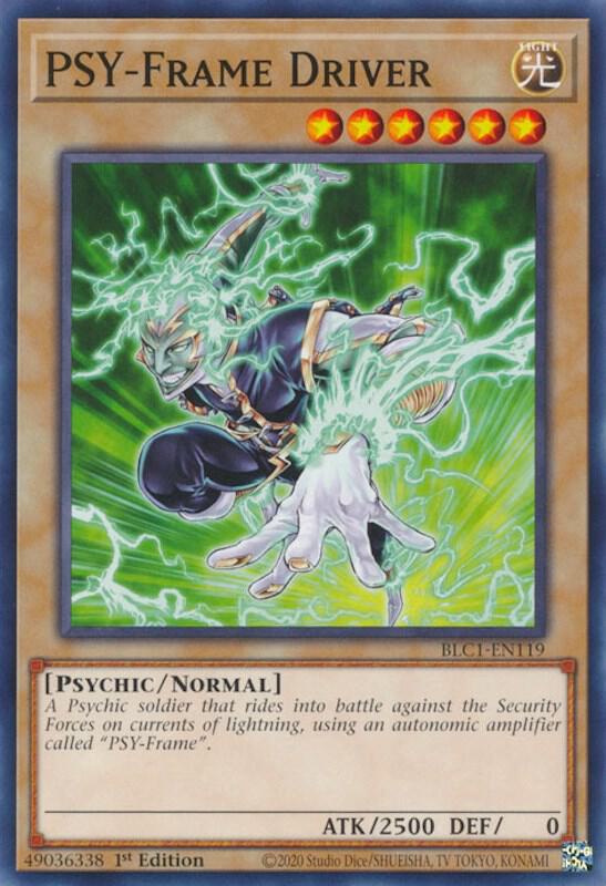 PSY-Frame Driver BLC1-EN119 card from Battles of Legend: Chapter 1