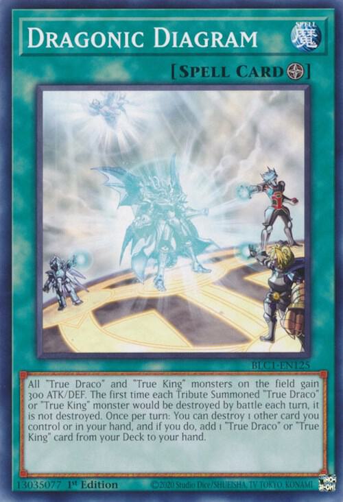 Dragonic Diagram BLC1-EN125 card from Battles of Legend: Chapter 1