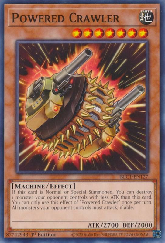 Powered Crawler BLC1-EN127 card from Battles of Legend: Chapter 1