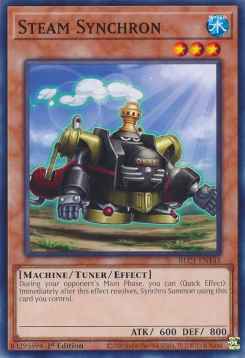 Steam Synchron BLC1-EN145 card from Battles of Legend: Chapter 1