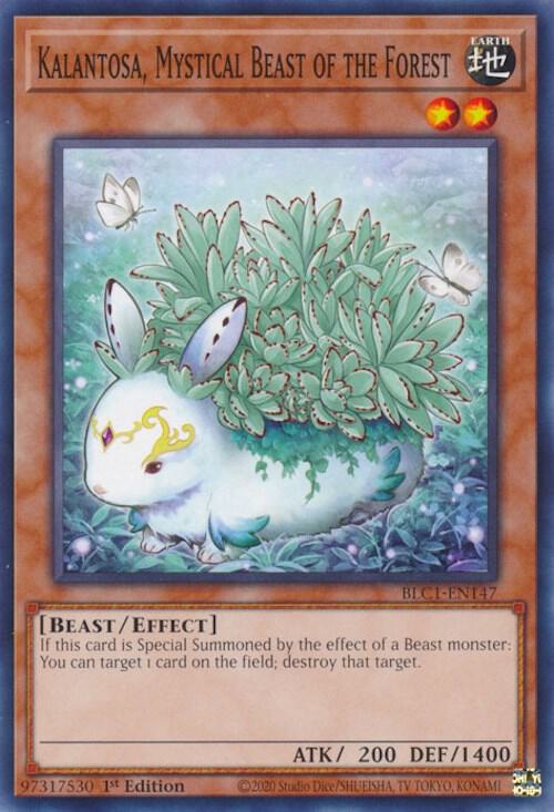 Kalantosa, Mystical Beast of the Forest BLC1-EN147 card from Battles of Legend: Chapter 1