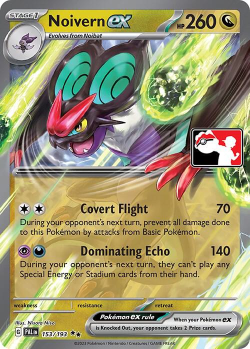Noivern ex 153/193 card from Prize Pack Series Cards