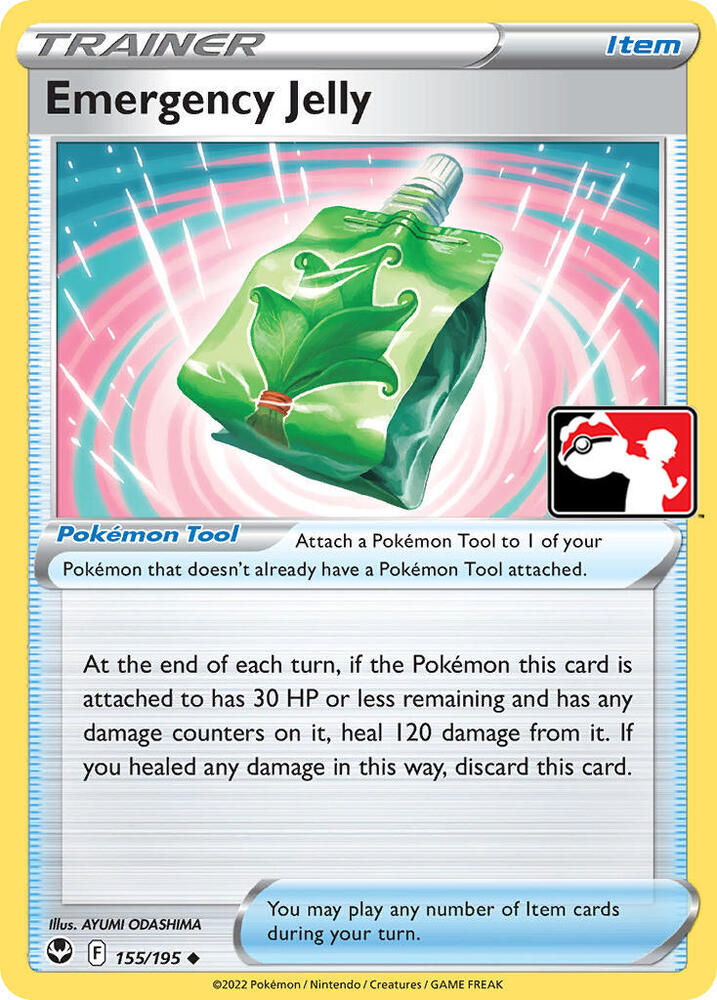 Emergency Jelly 155/195 card from Prize Pack Series Cards
