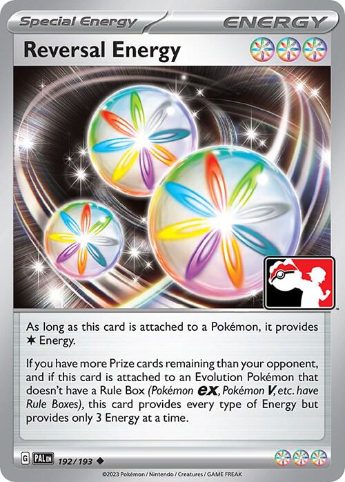 Reversal Energy 192/193 card from Prize Pack Series Cards