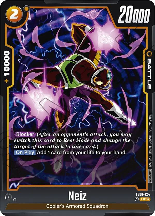 Neiz (Tournament Pack 01) FB01-124 card from Tournament and Championship Promos