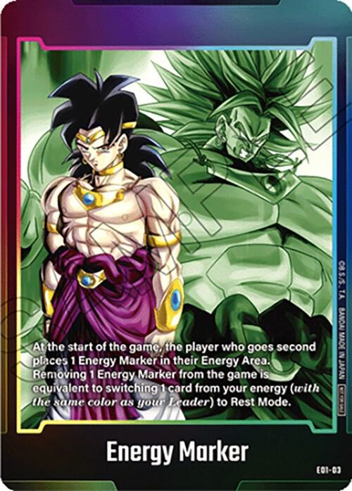 Energy Marker E01-03 card from Fusion World Energy Markers