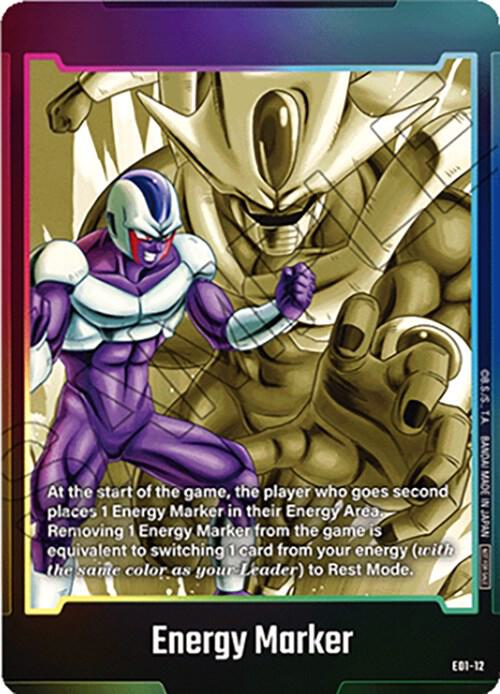 Energy Marker E01-12 card from Fusion World Energy Markers