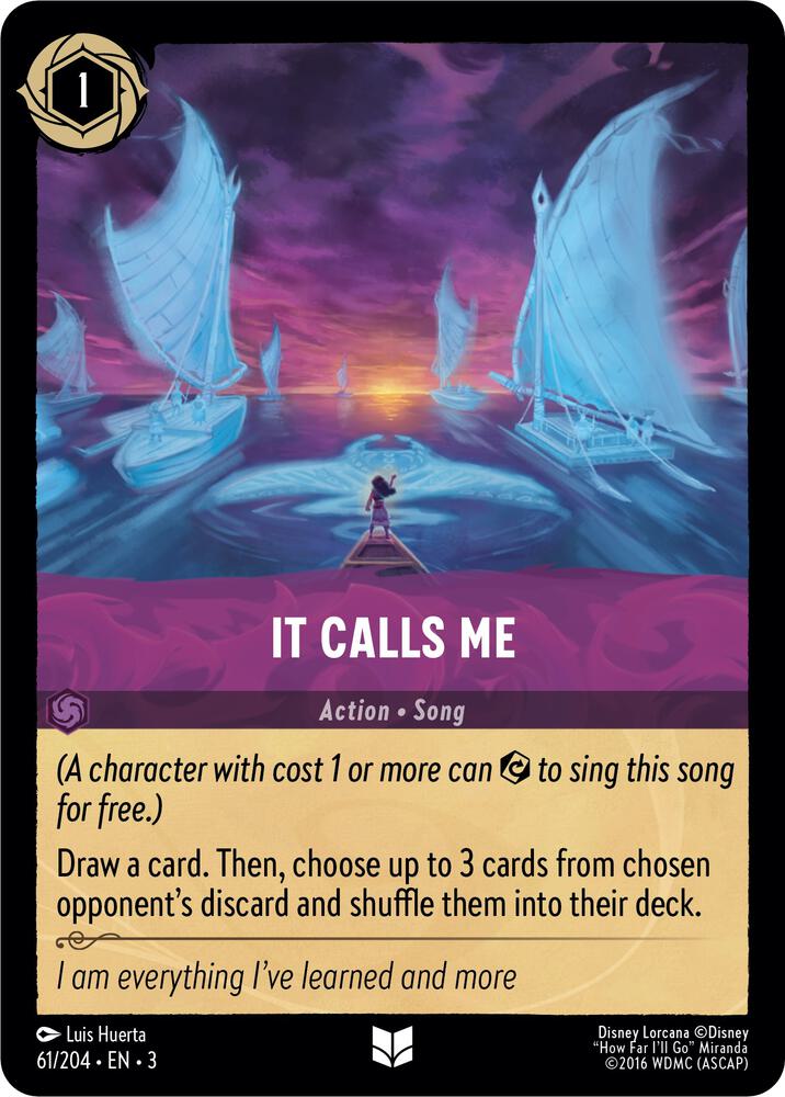 It Calls Me 61/204 card from Into the Inklands