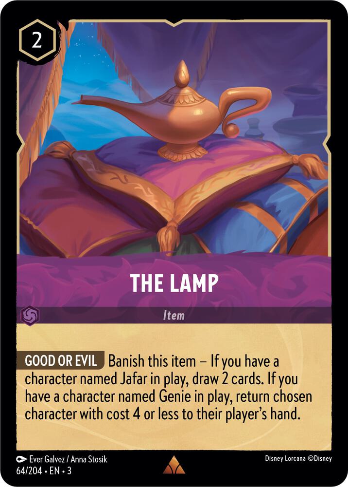 The Lamp 64/204 card from Into the Inklands