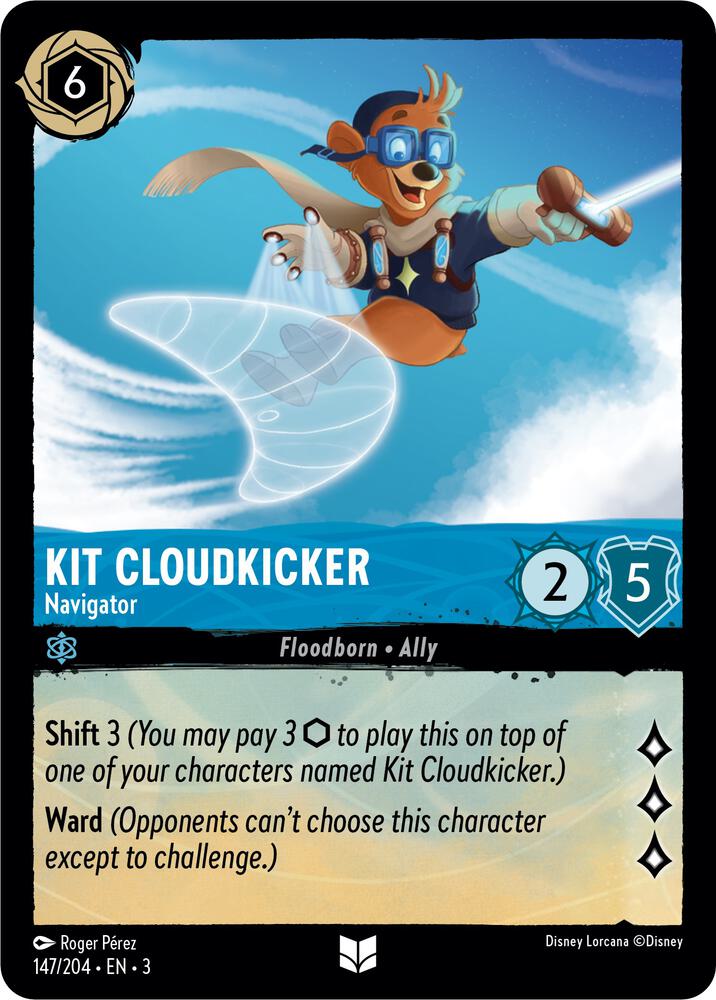 Kit Cloudkicker - Navigator 147/204 card from Into the Inklands