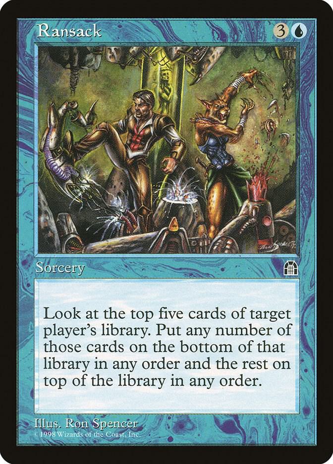 Ransack card from Stronghold