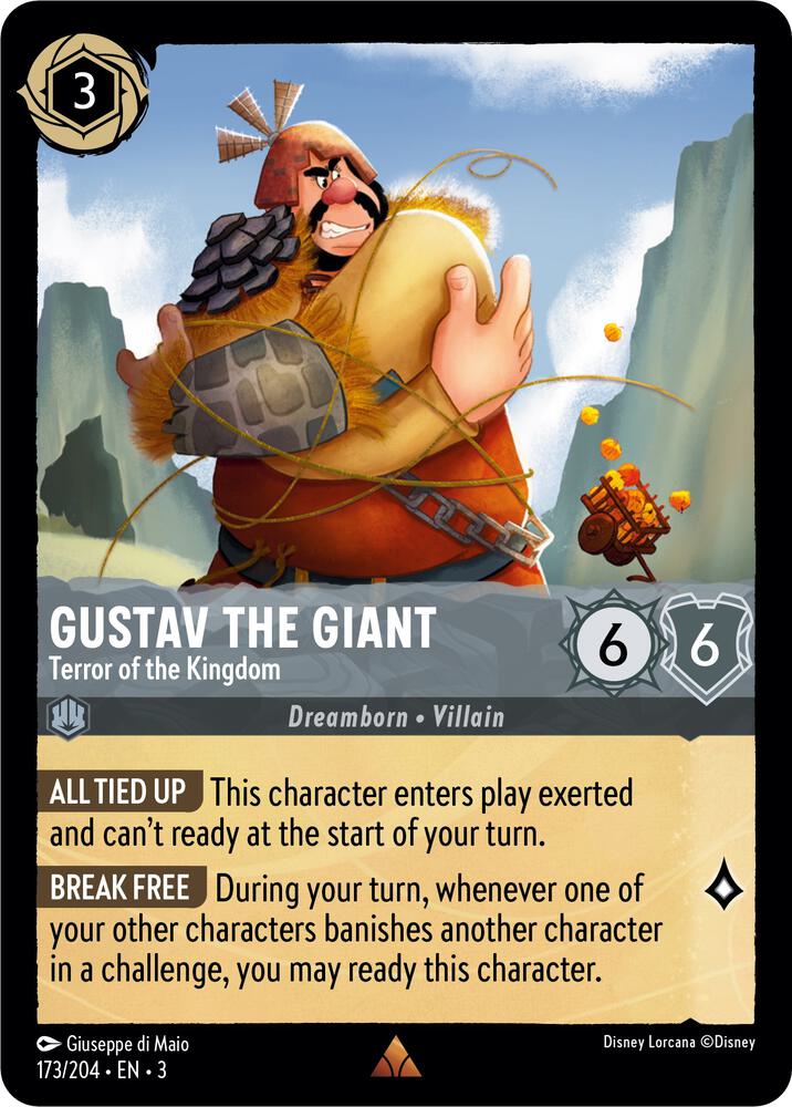 Gustav the Giant - Terror of the Kingdom 173/204 card from Into the Inklands