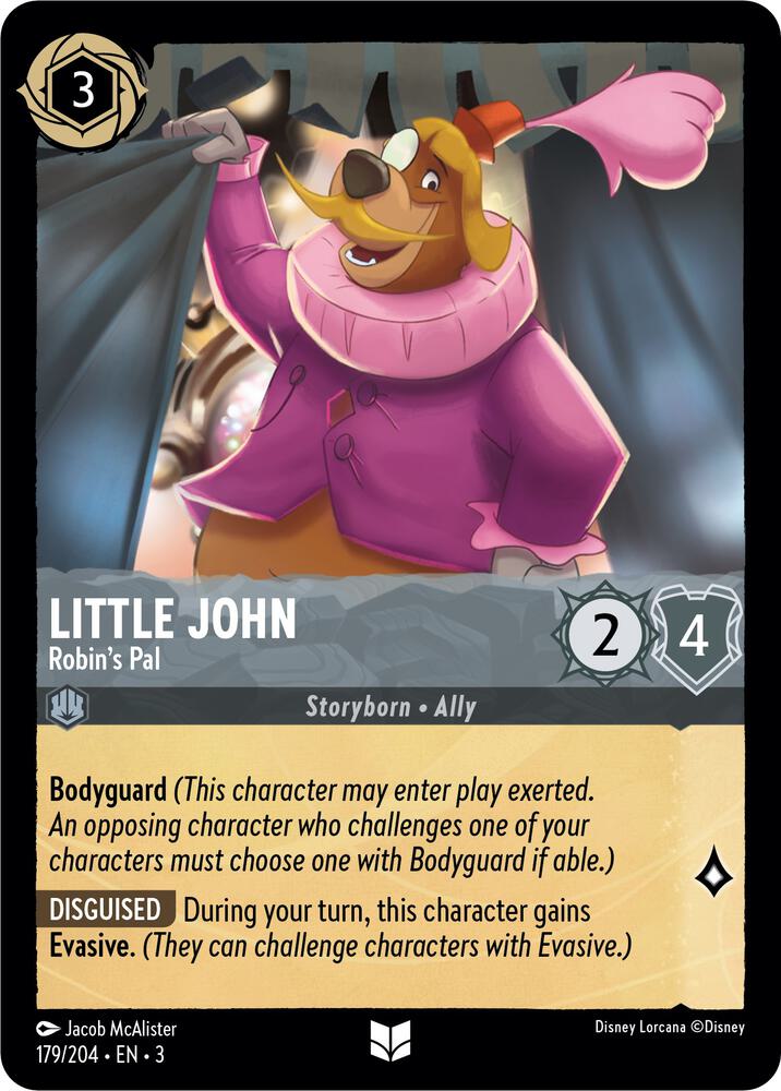 Little John - Robin's Pal 179/204 card from Into the Inklands