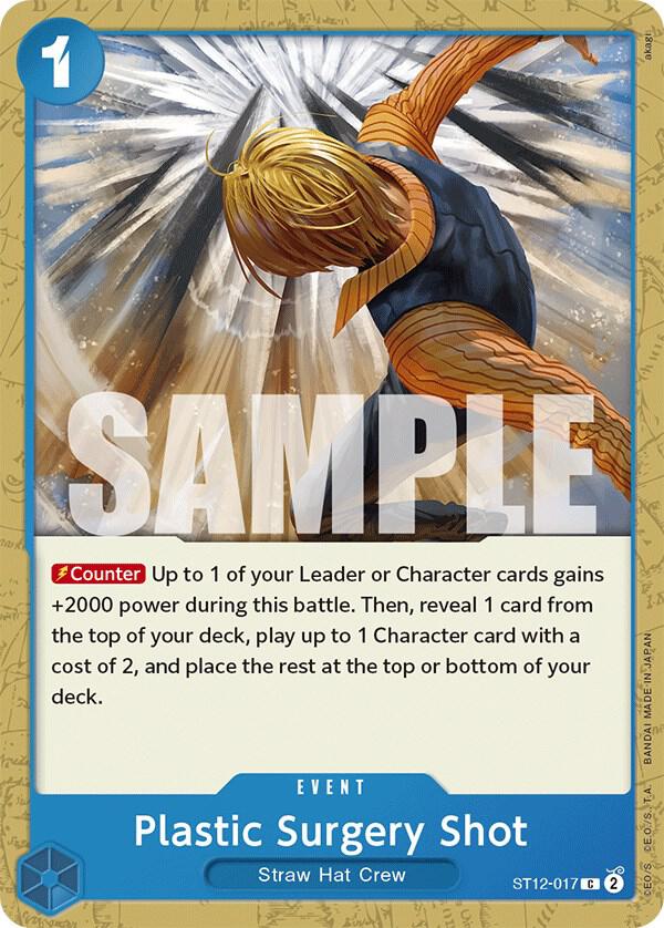 Plastic Surgery Shot ST12-017 card from Starter Deck 12: Zoro and Sanji