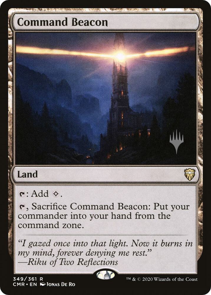 Command Beacon 349 card from Promo Pack: Murders at Karlov Manor