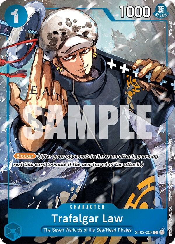 Trafalgar Law (Event Pack Vol. 3) ST03-008 card from One Piece Promotion Cards