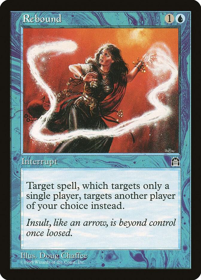 Rebound card from Stronghold