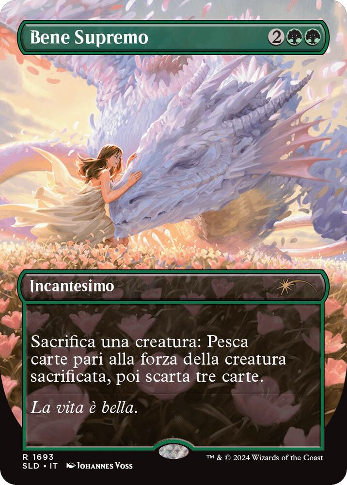 Greater Good (Italian) - "Bene Supremo" 1693 card from Secret Lair Drop Series