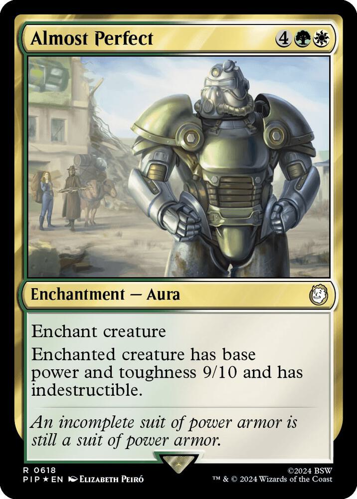 Almost Perfect (Surge Foil) 618 card from Universes Beyond: Fallout