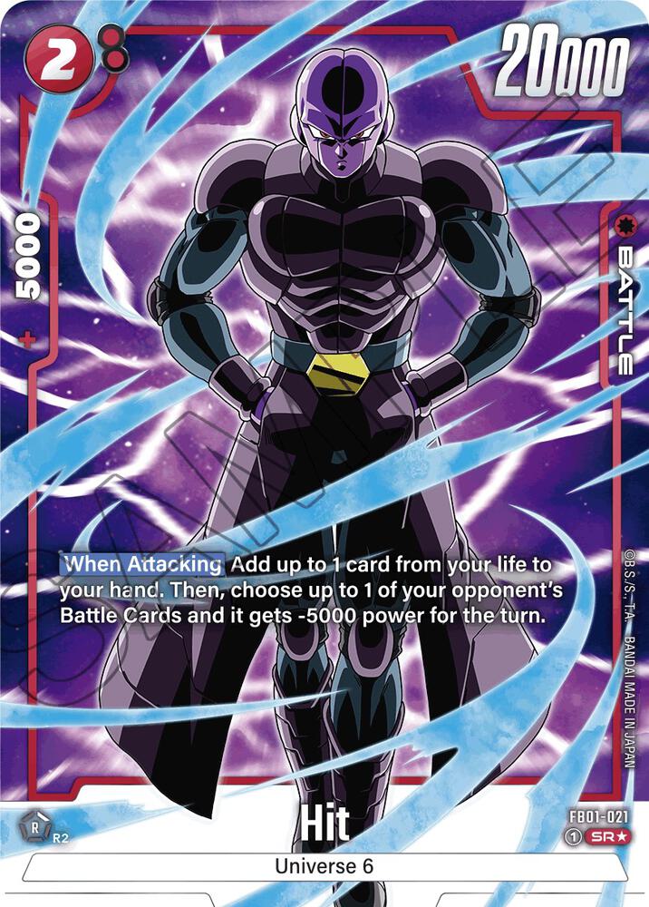 Hit (Alternate Art) FB01-021 card from Awakened Pulse