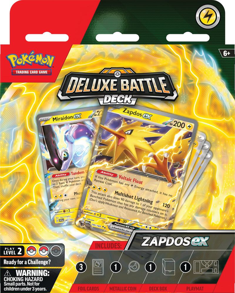 Deluxe Battle Deck [Zapdos ex] card from Miscellaneous Cards & Products