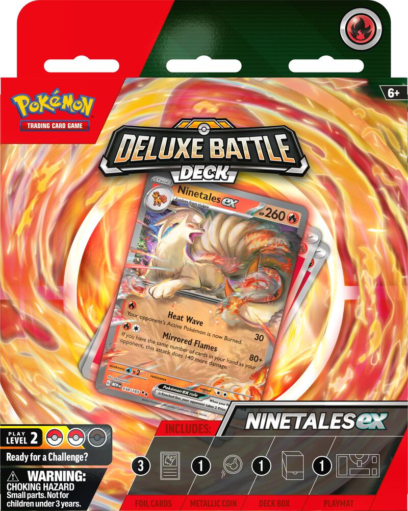 Deluxe Battle Deck [Ninetales ex] card from Miscellaneous Cards & Products