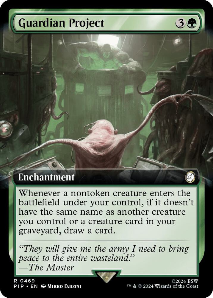 Guardian Project (Extended Art) 469 card from Universes Beyond: Fallout