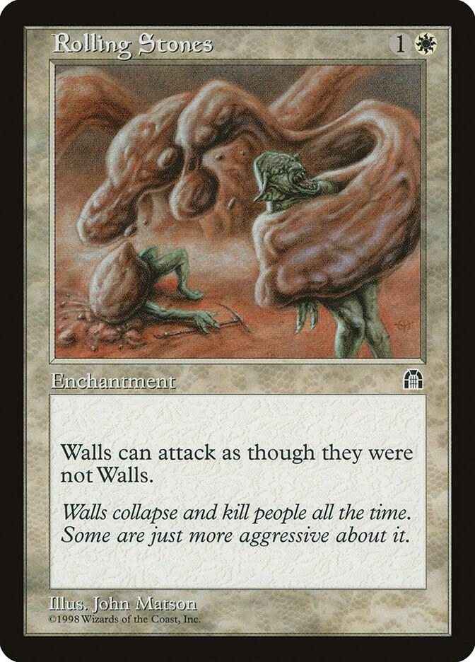 Rolling Stones card from Stronghold