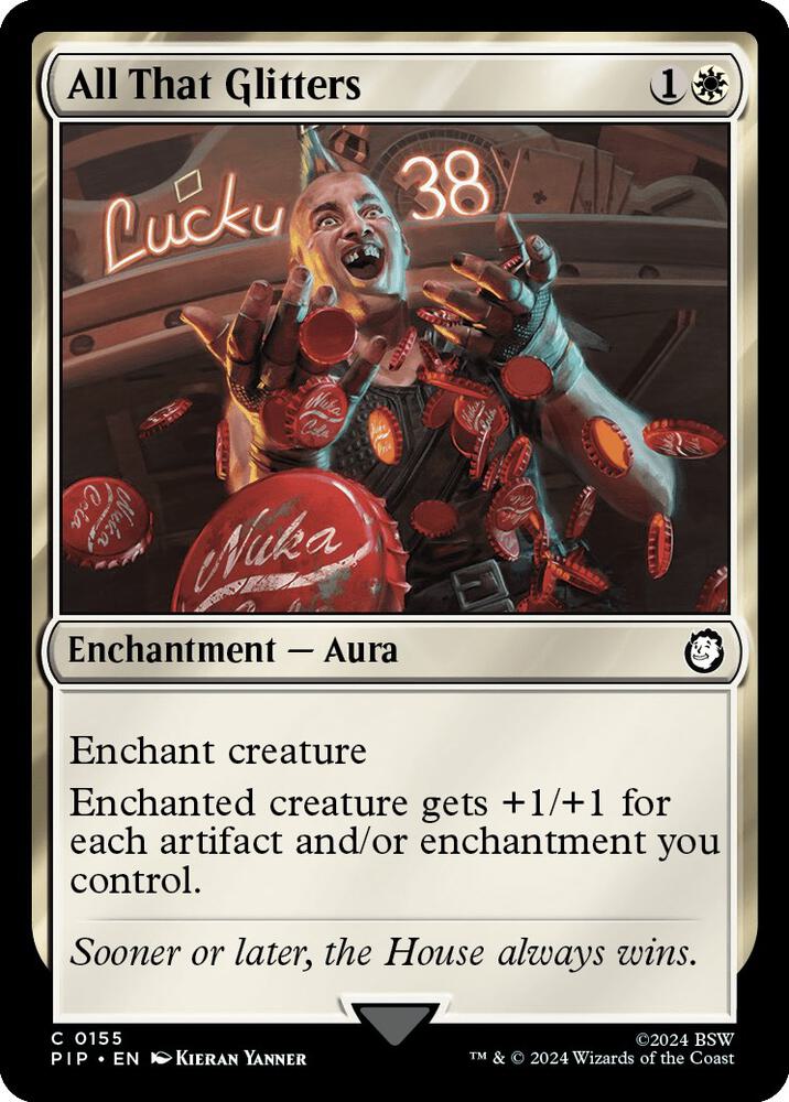 All That Glitters 155 card from Universes Beyond: Fallout