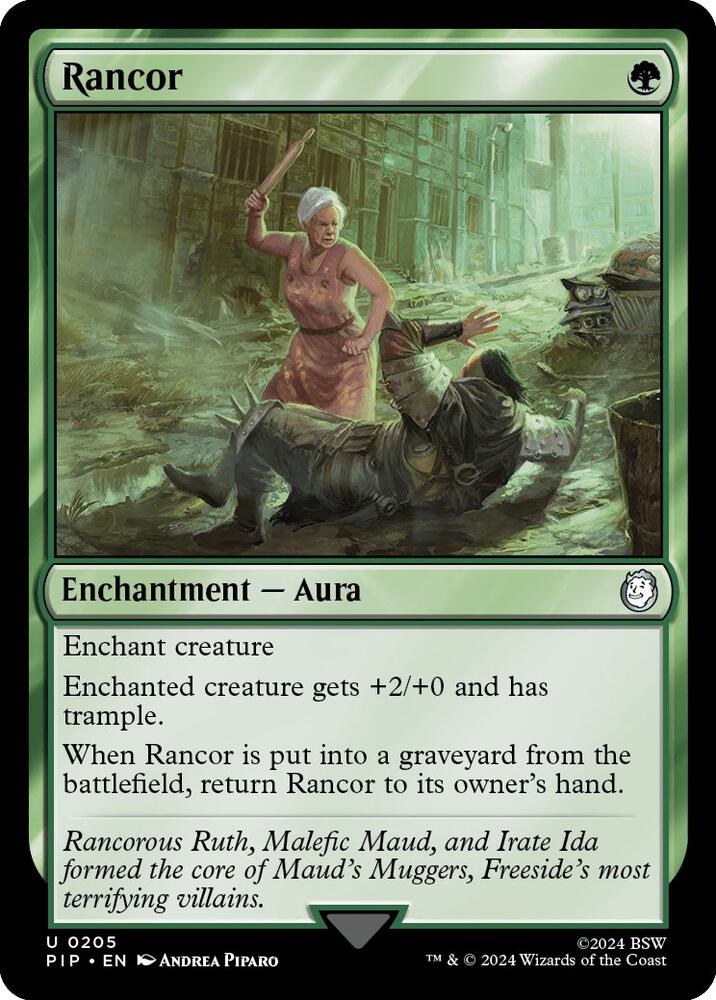 Rancor 205 card from Universes Beyond: Fallout