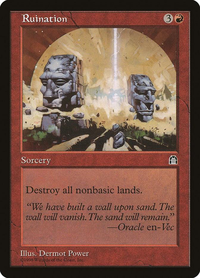 Ruination card from Stronghold