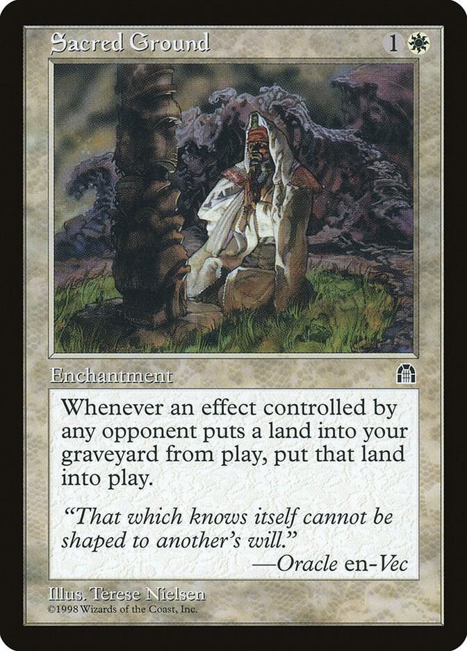 Sacred Ground card from Stronghold