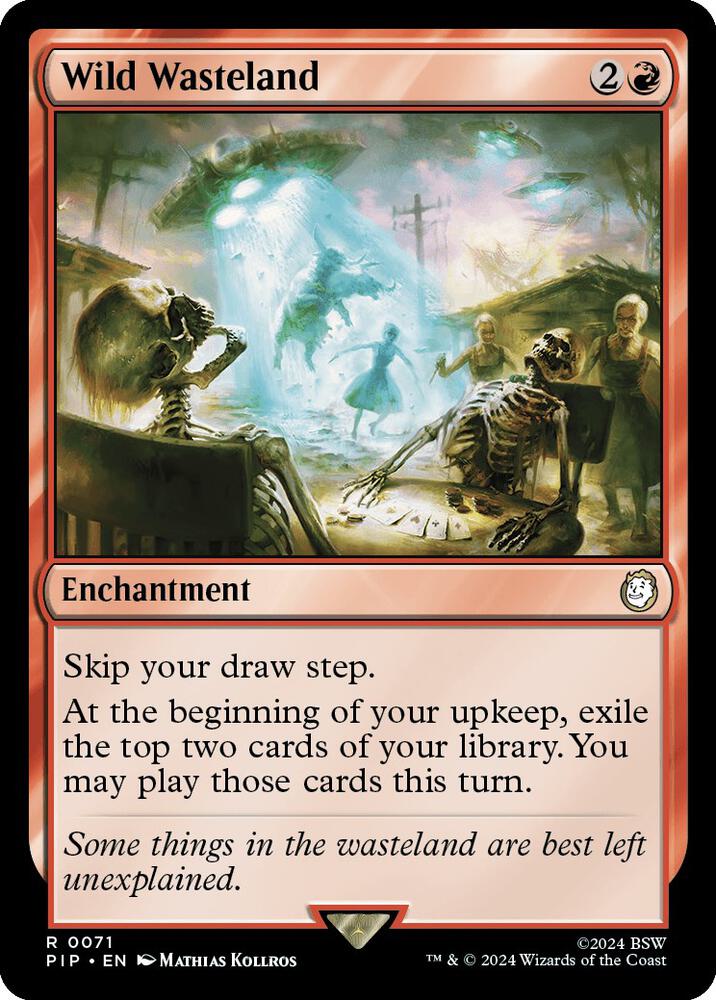 Wild Wasteland 71 card from Universes Beyond: Fallout