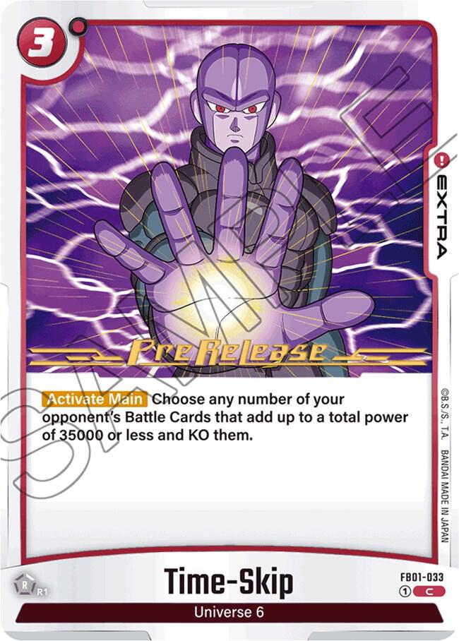 Time-Skip FB01-033 card from Awakened Pulse Pre-Release Cards