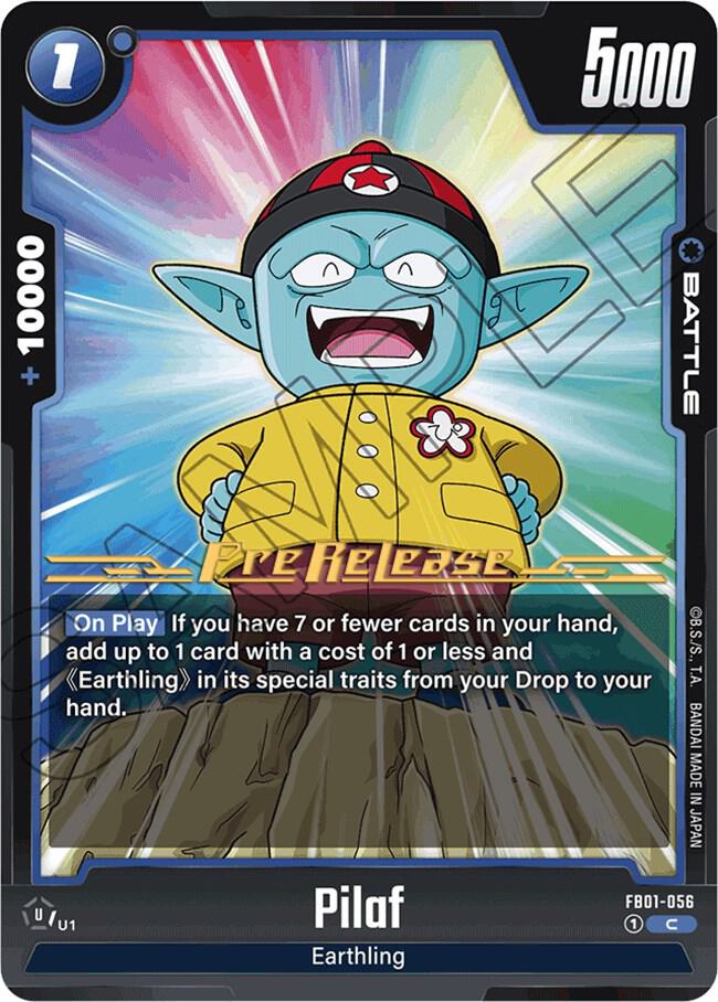 Pilaf FB01-056 card from Awakened Pulse Pre-Release Cards