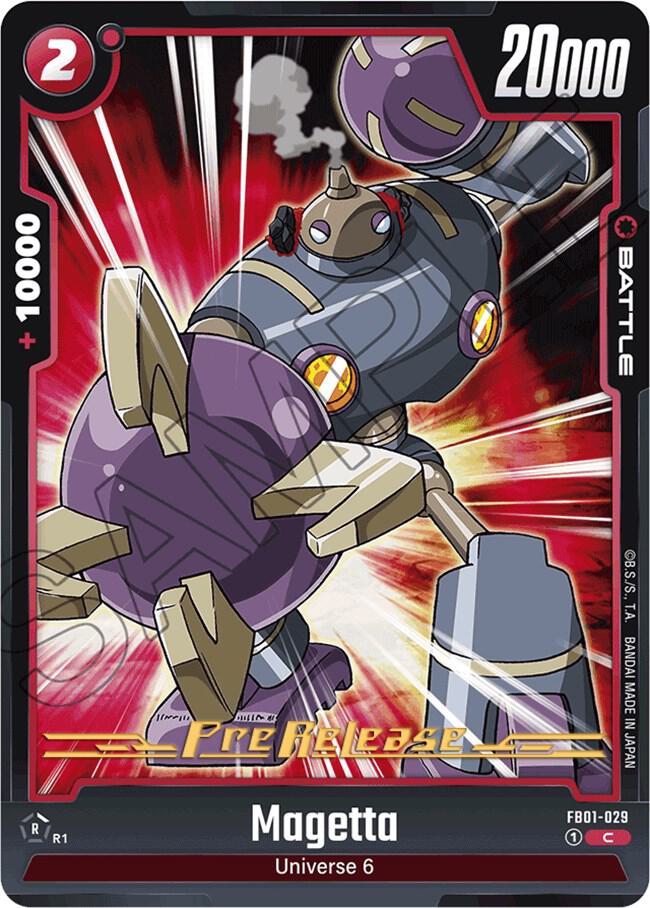 Magetta FB01-029 card from Awakened Pulse Pre-Release Cards
