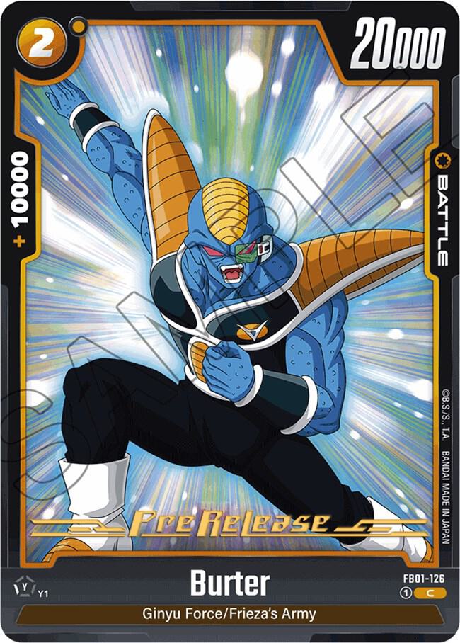 Burter FB01-126 card from Awakened Pulse Pre-Release Cards