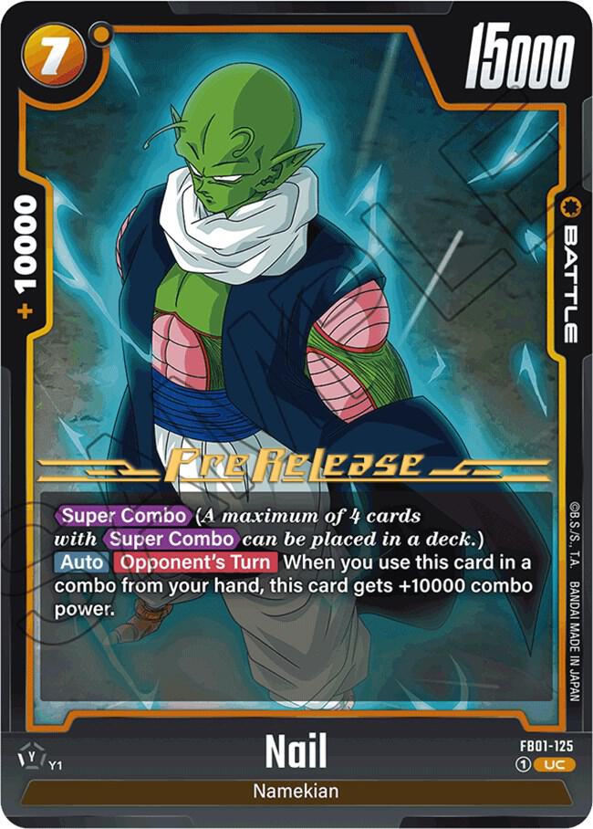 Nail FB01-125 card from Awakened Pulse Pre-Release Cards