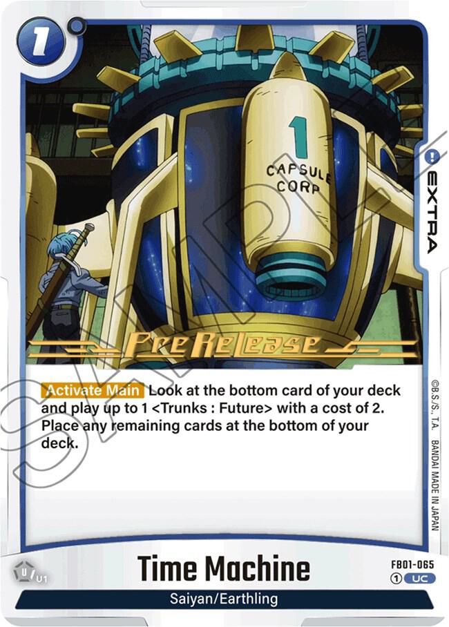 Time Machine FB01-065 card from Awakened Pulse Pre-Release Cards