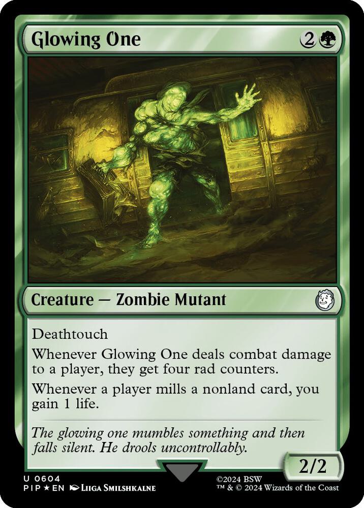 Glowing One (Surge Foil) 604 card from Universes Beyond: Fallout