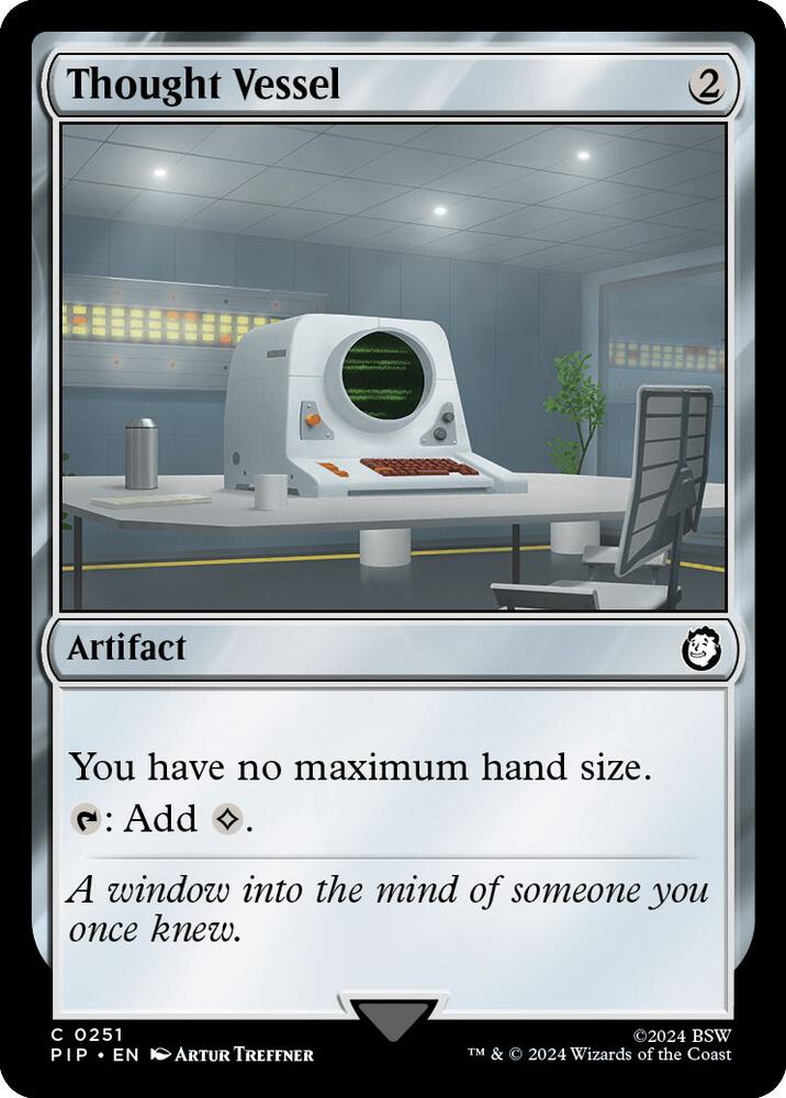 Thought Vessel 251 card from Universes Beyond: Fallout