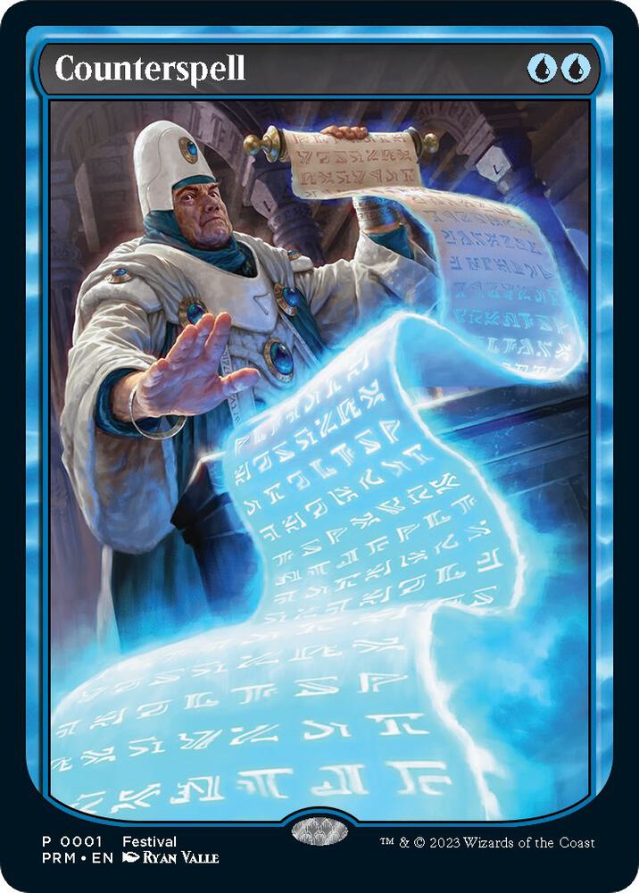Counterspell 1 card from MagicFest Cards