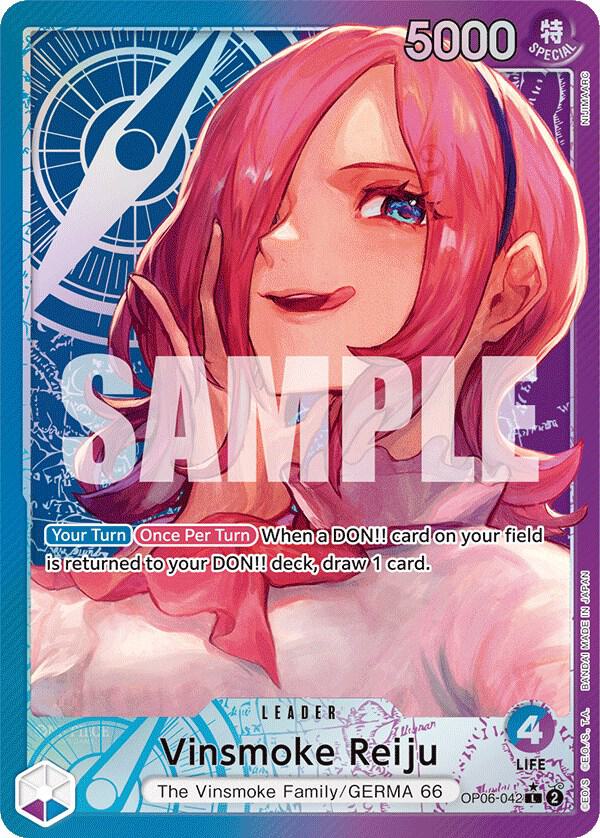 Vinsmoke Reiju (Alternate Art) OP06-042 card from Wings of the Captain
