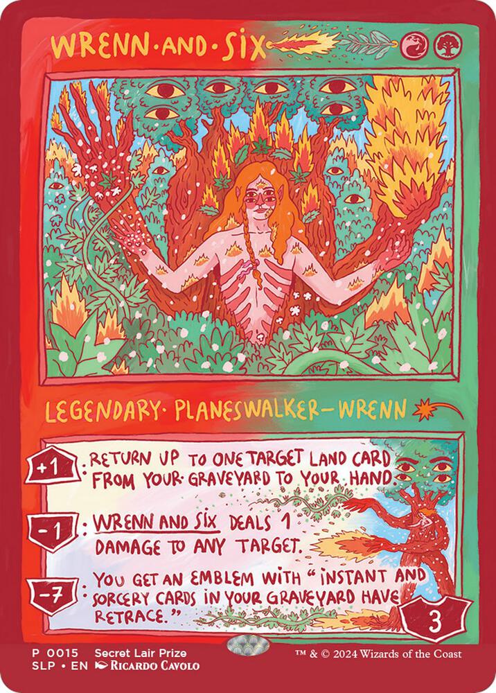 Wrenn and Six 15 card from Secret Lair Showdown