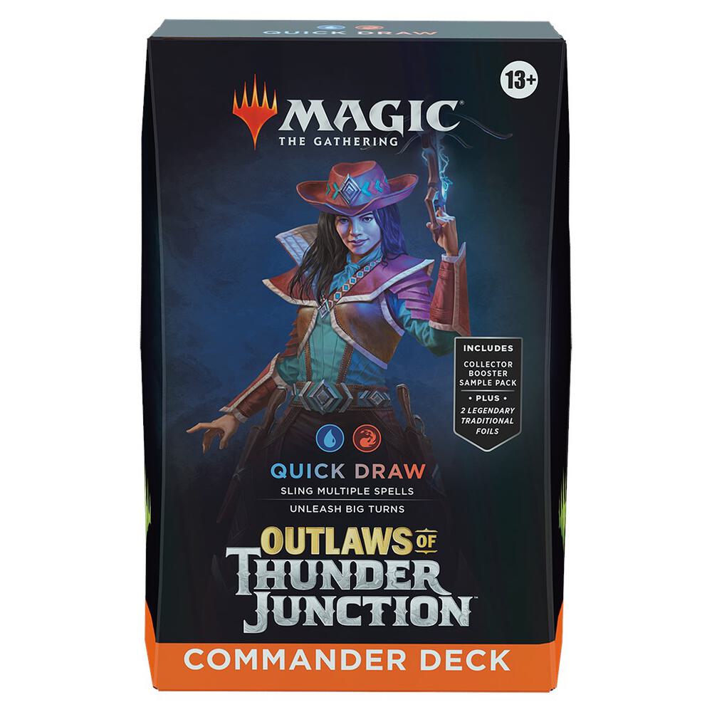Outlaws of Thunder Junction Commander Deck - Quick Draw card from Commander: Outlaws of Thunder Junction