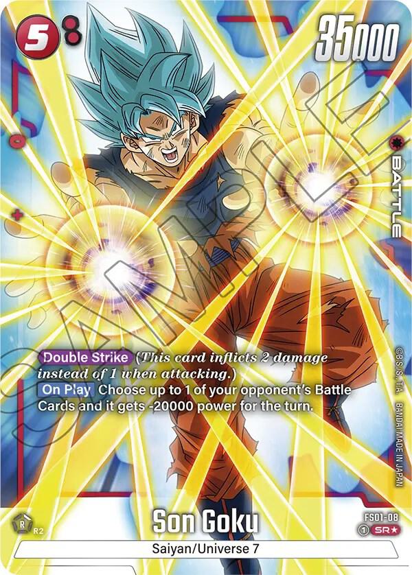 Son Goku (Bonus Pack Alternate Art) FS01-08 card from Starter Deck 1: Son Goku