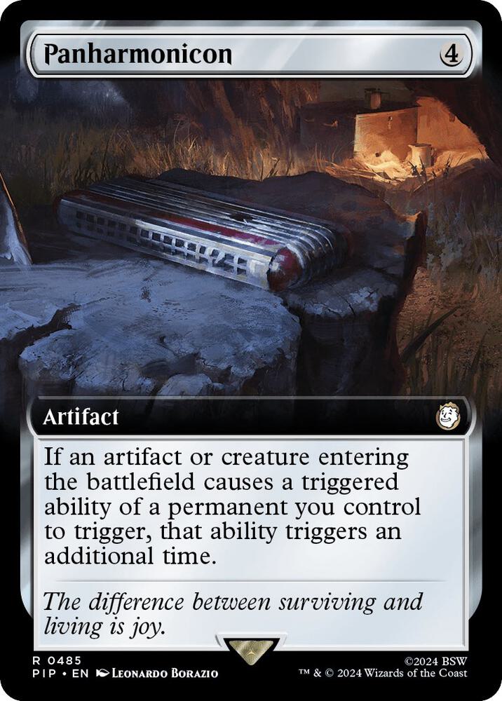 Panharmonicon (Extended Art) 485 card from Universes Beyond: Fallout