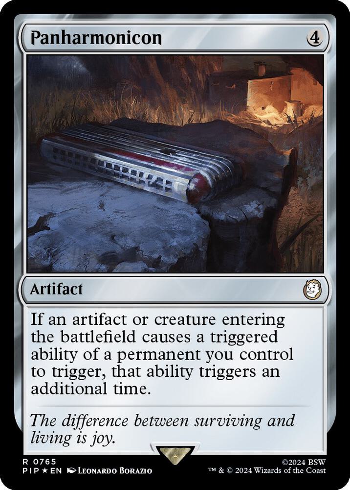 Panharmonicon (Surge Foil) 765 card from Universes Beyond: Fallout