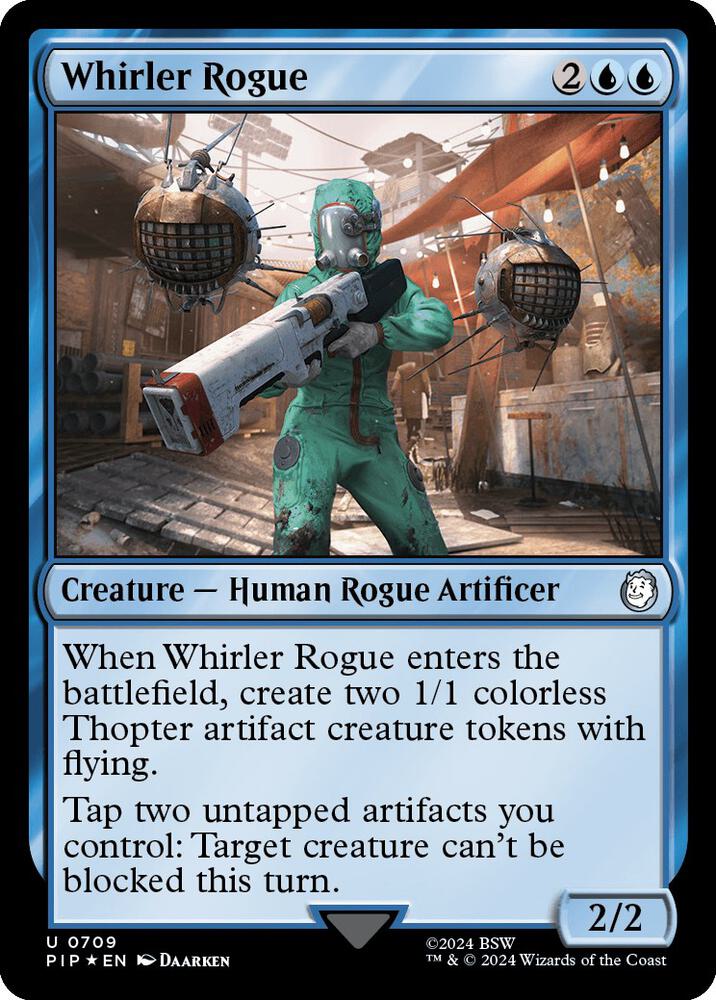 Whirler Rogue (Surge Foil) 709 card from Universes Beyond: Fallout