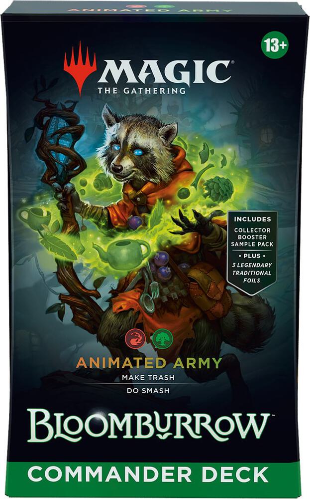 Bloomburrow Commander Deck - Animated Army card from Commander: Bloomburrow